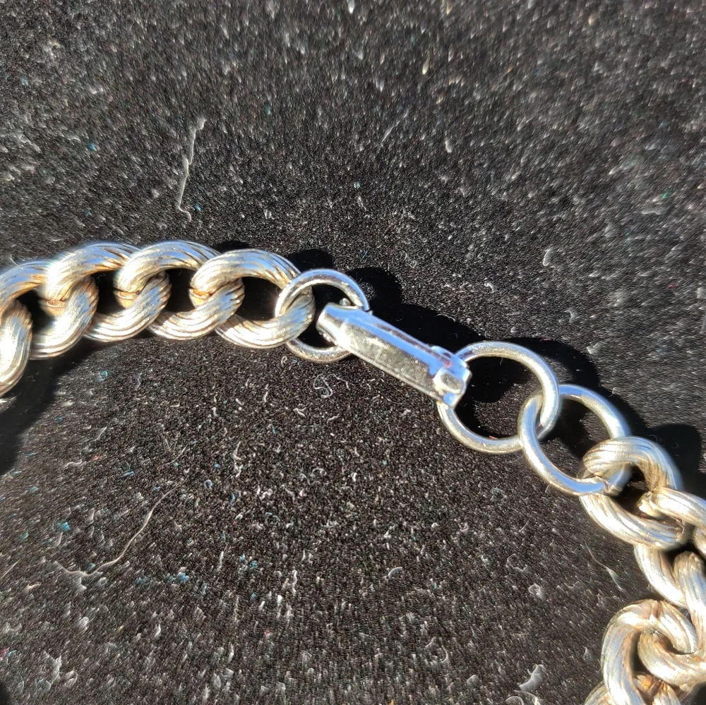 Antique tibetan charm bracelet - Picture 5 of 5